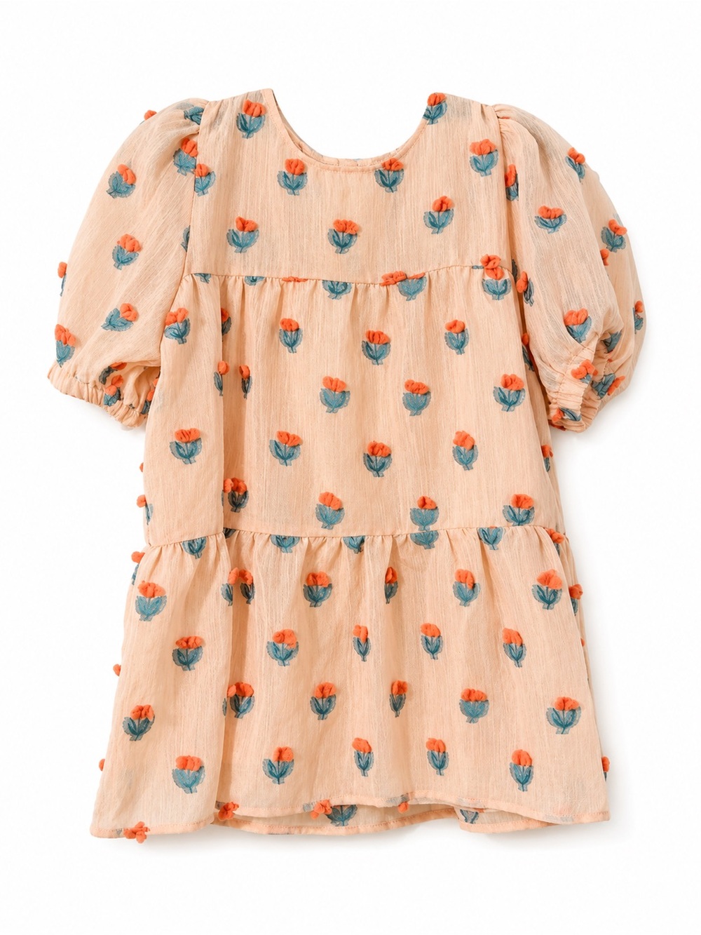 THML Floral Puff Sleeve Blouse – Size Medium